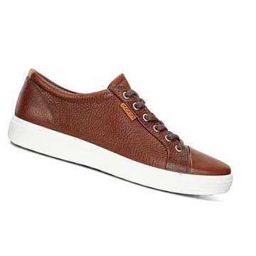 Ecco Soft 7 Casual Skor Herr Kaffe | SE 472OKI